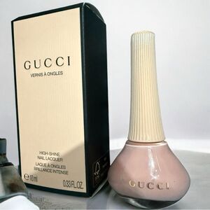 GUCCI NAIL POLISH “ELLEN BLUSH” 413 | HIGH-SHINE FINISH – LUXURY BLUSH PINK